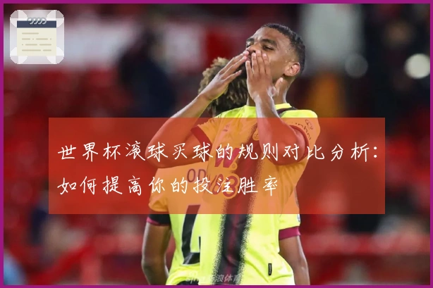 世界杯滚球买球的规则对比分析：如何提高你的投注胜率
