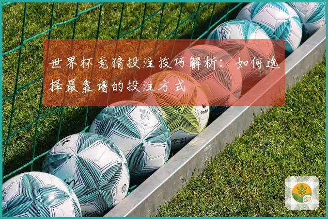 世界杯竞猜投注技巧解析：如何选择最靠谱的投注方式
